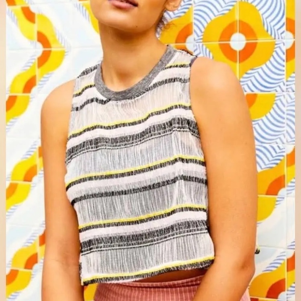 Free People Cruiser Mesh Tank